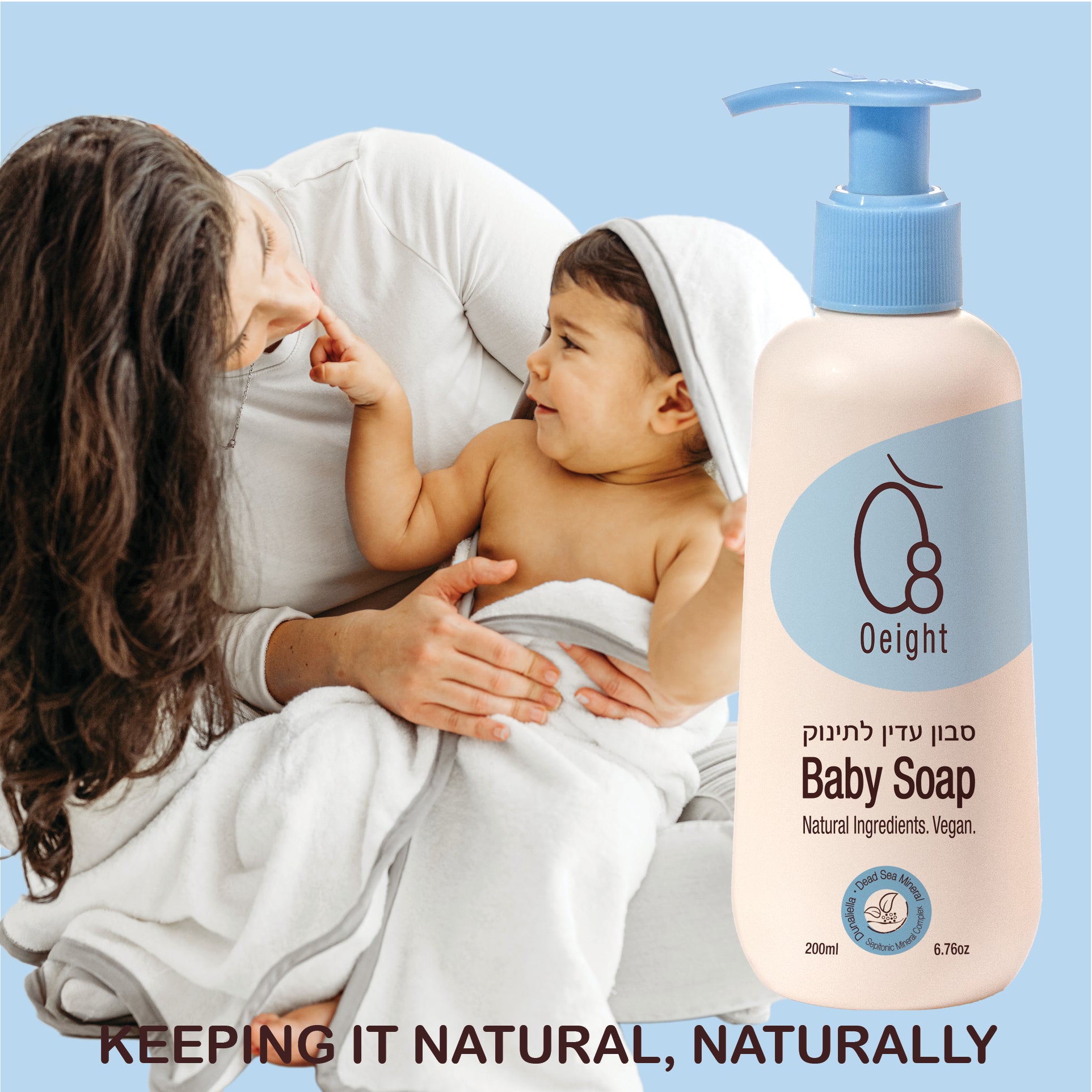 infant soap keeping it natural naturally