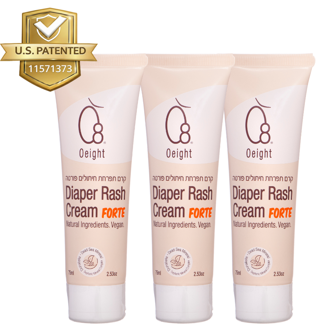 Diaper Rash Cream Forte for sensitive skin, soothing natural diaper rash tube