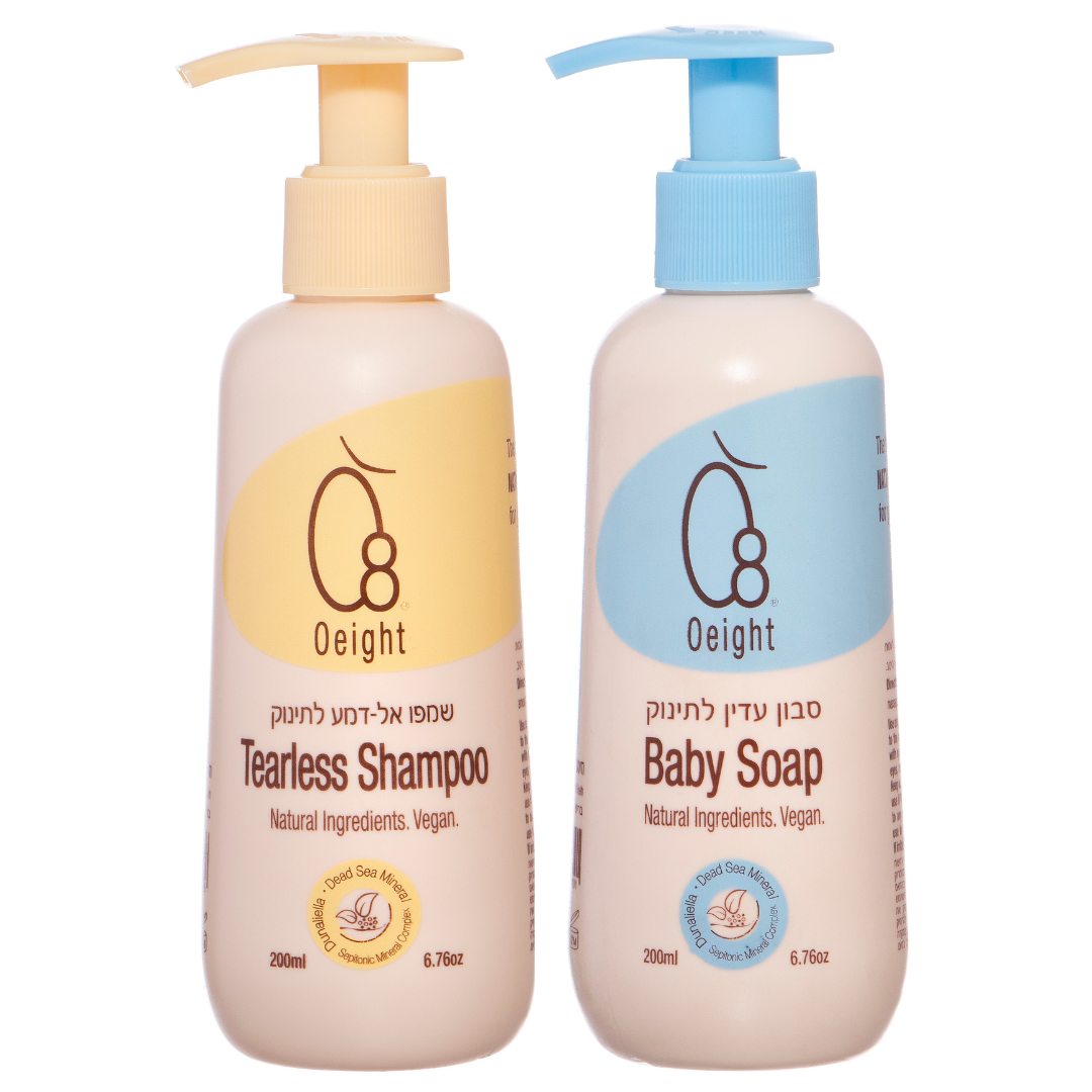 Baby bath soap and shampoo