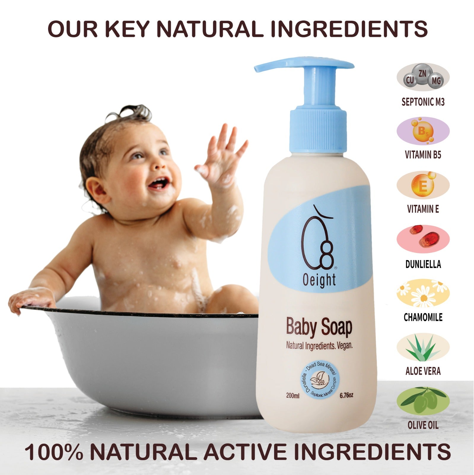 Oeight Baby Body Soap